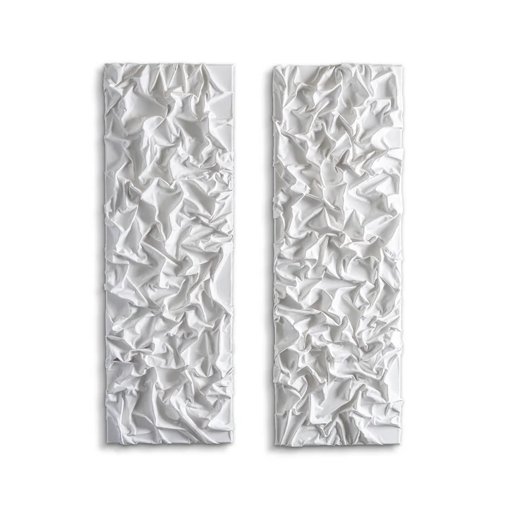 Studio Mykoda - SAHAVA Dune 1 long, 40 x 120 cm, weiß (2er-Set)