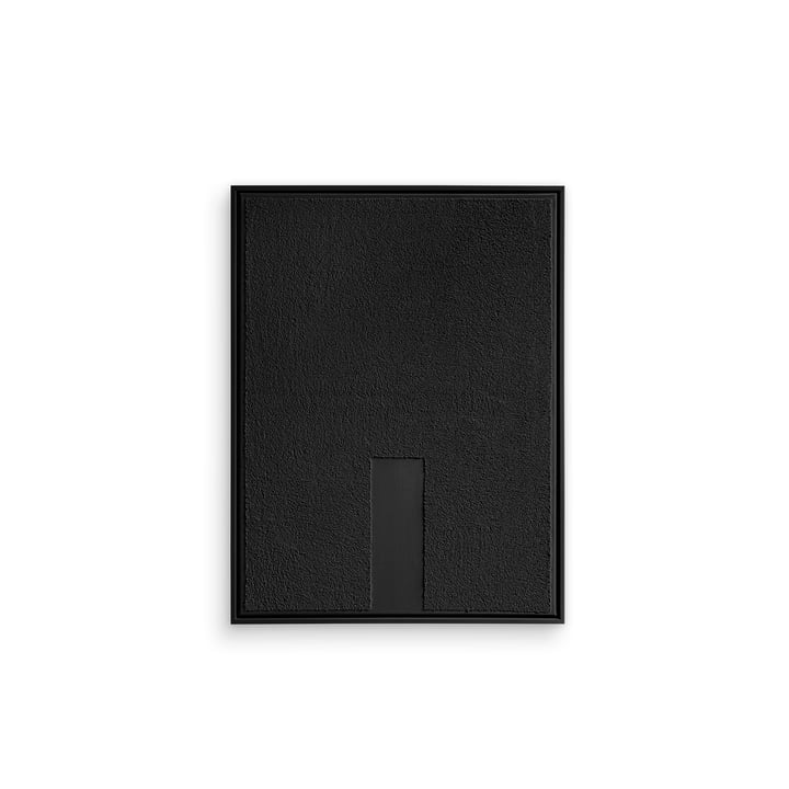 Studio Mykoda - SAHAVA Shadow 3, 60 x 80 cm, schwarz / Rahmen schwarz lasiert
