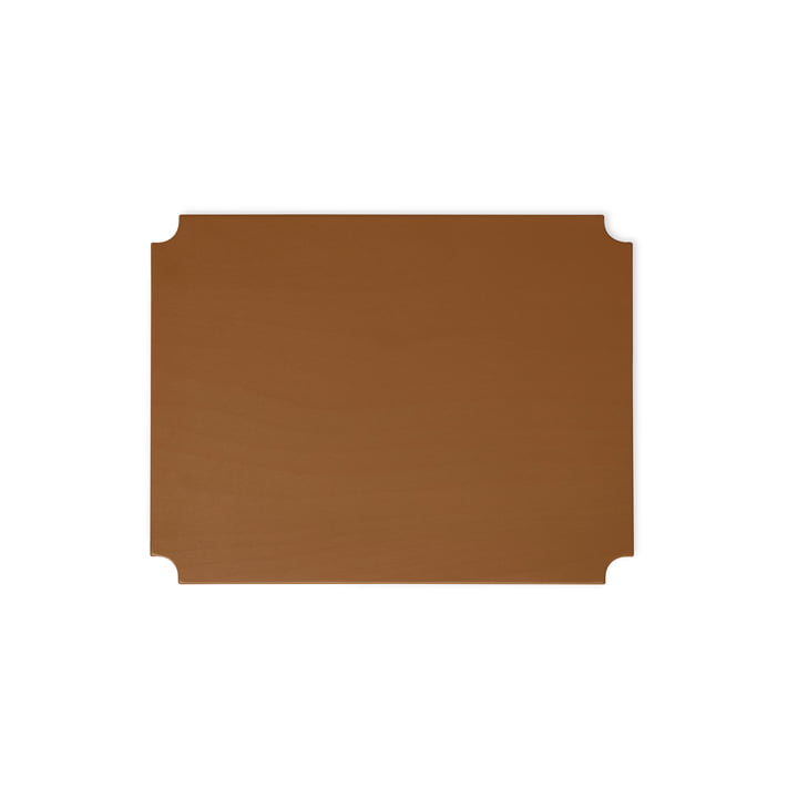 Pillar Storage Box Deckel M von Form & Refine in der Ausführung clay brown