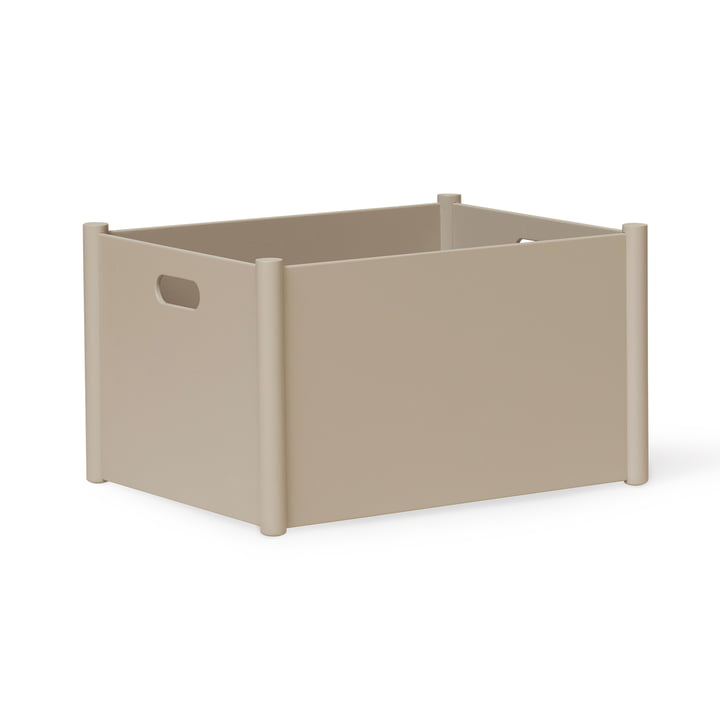 Pillar Storage Box L von Form & Refine in der Ausführung wam grey
