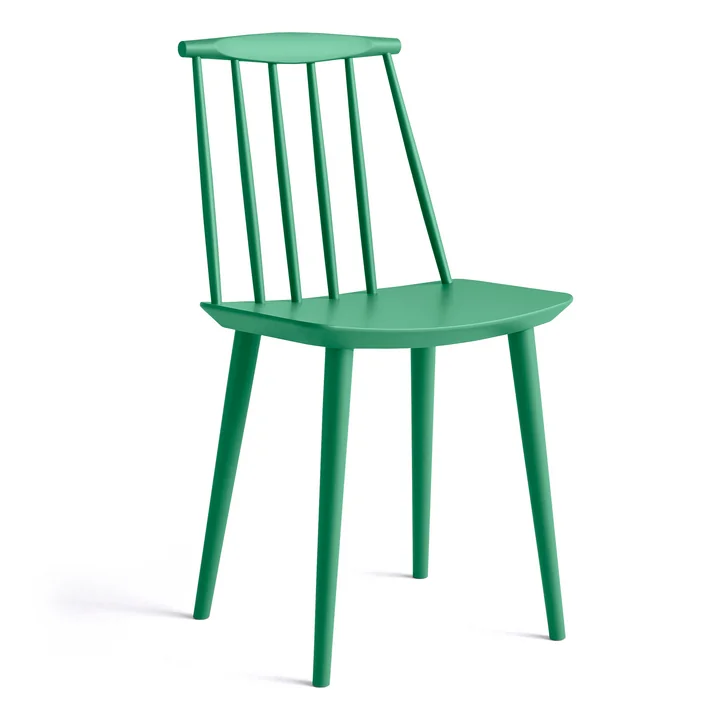 J77 Chair, jade grün von HAY