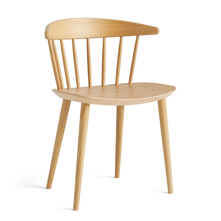 J104 Chair, Eiche auf Wasserbasis lackiert von HAY