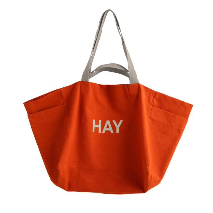 Weekend Bag No. 2, rot von Hay