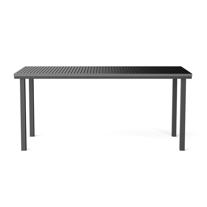 Dining Tisch, rechteckig, 167 x 80 cm, schwarz (RAL 9011) von NINE