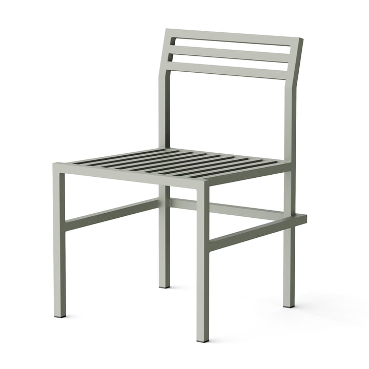NINE - Outdoor Dining Chair, grau RAL 120 70 05