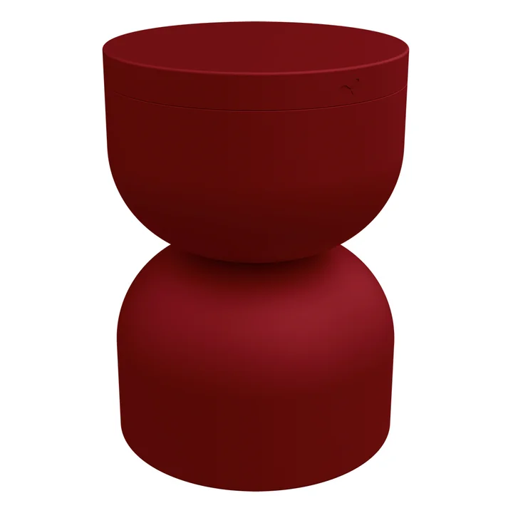 Piapolo Outdoor-Hocker, chili von Fermob
