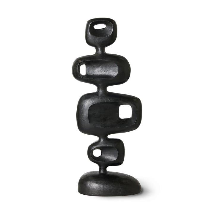 Aluminium Skulptur, heavy black von HKliving