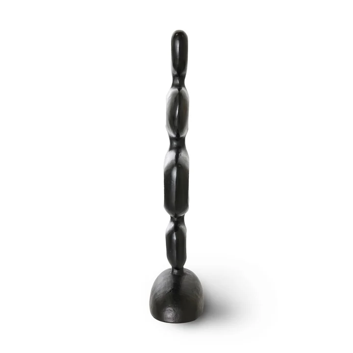 Aluminium Skulptur, heavy black von HKliving
