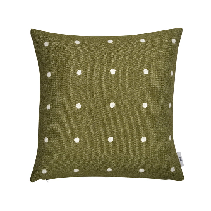Røros Tweed - Pastille Kissen, 50 x 50 cm, green moss