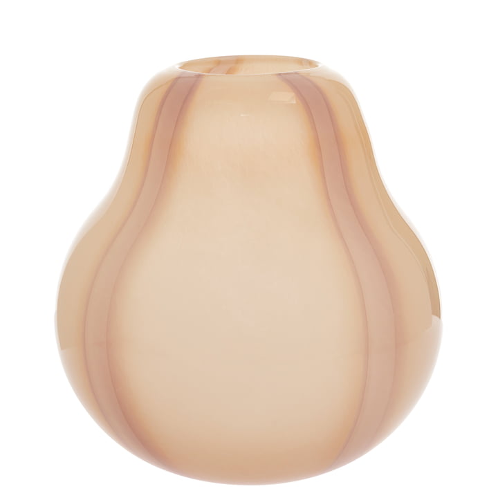 OYOY - Kojo Vase, Ø 24,5 x 25 cm, powder / rose
