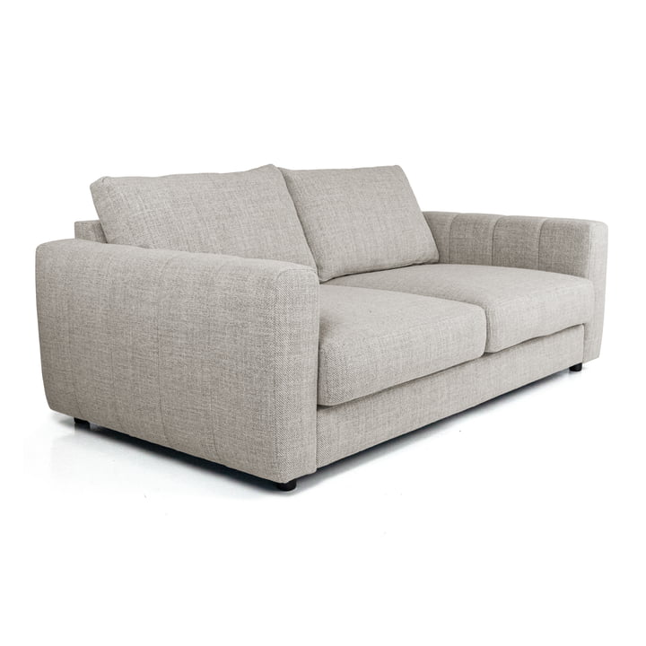 Bente 2,5-Sitzer Sofa, 182 x 100 cm, beige (Melina Simply 1244) von Nuuck