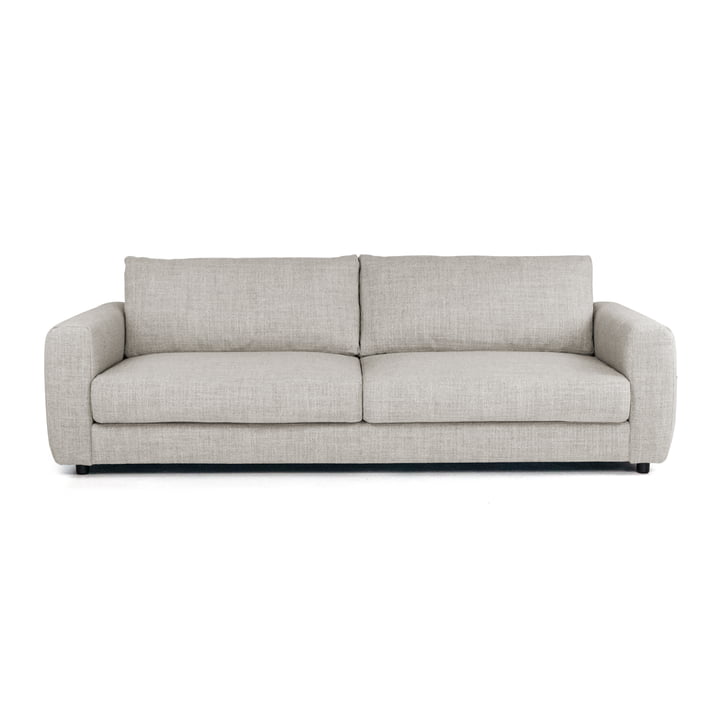 Bente 3-Sitzer Sofa, 230 x 100 cm, beige (Melina Simply 1244) von Nuuck