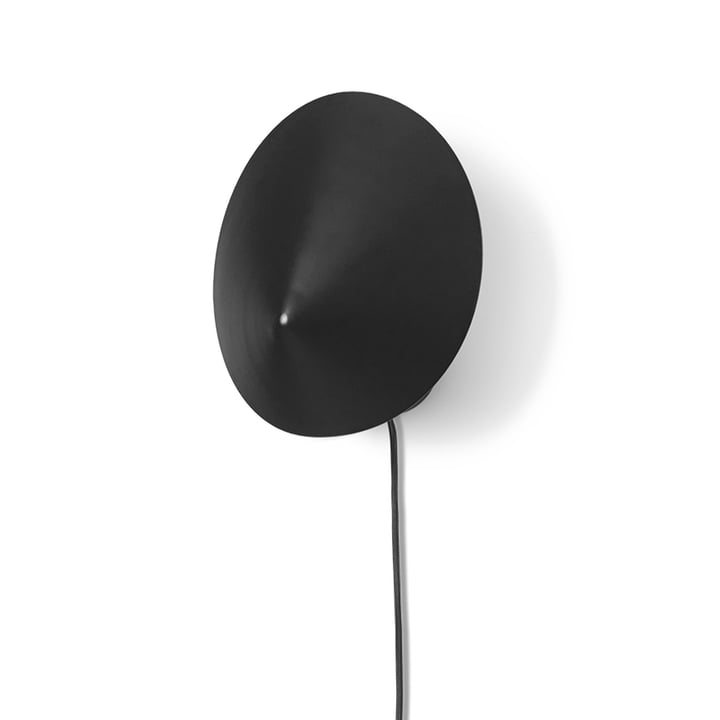 ferm Living - Arum Sconce Wandleuchte, schwarz