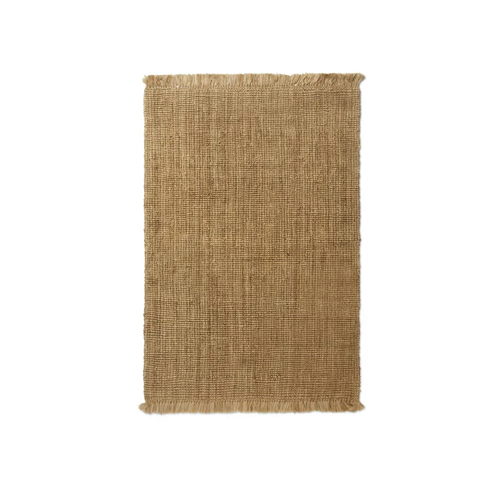 Ferm Living - Athens Teppich, 144 x 200 cm, natur