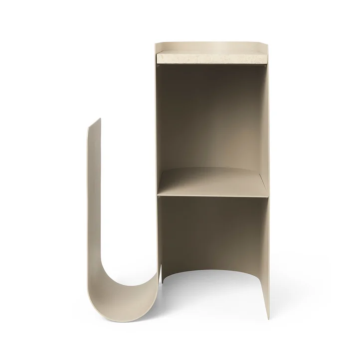 Ferm Living - Vault Beistelltisch, kaschmir