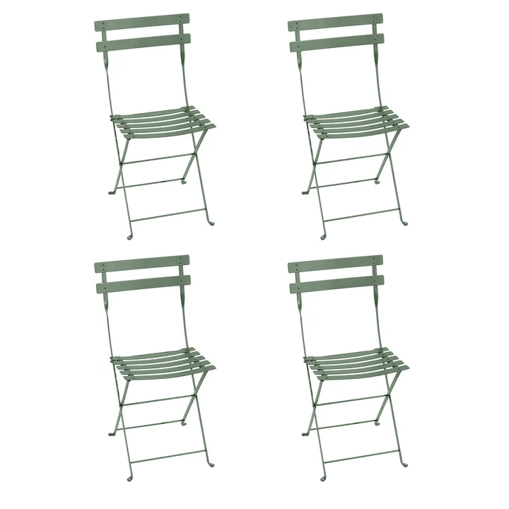 Fermob - Bistro Klappstuhl Metall, kaktus (4er Set)