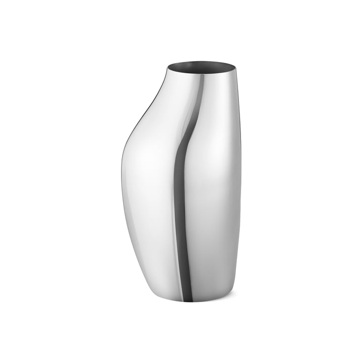 Sky Vase von Georg Jensen in der Ausführung Edelstahl