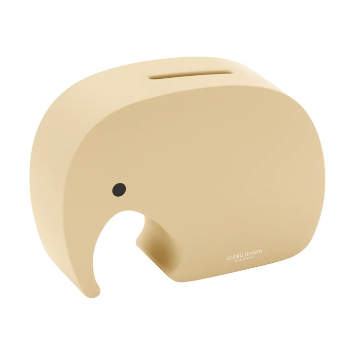 Moneyphant Spardose von Georg Jensen in der Ausführung vanilla bean