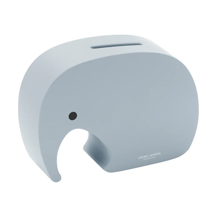 Moneyphant Spardose von Georg Jensen in der Ausführung blueberry sprinkle
