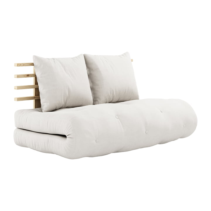 Shin Sano Sofa von Karup Design in der Ausführung Kiefer / naturweiß