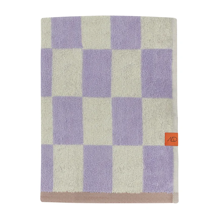 Retro Badetuch von Mette Ditmer in der Ausführung lilac