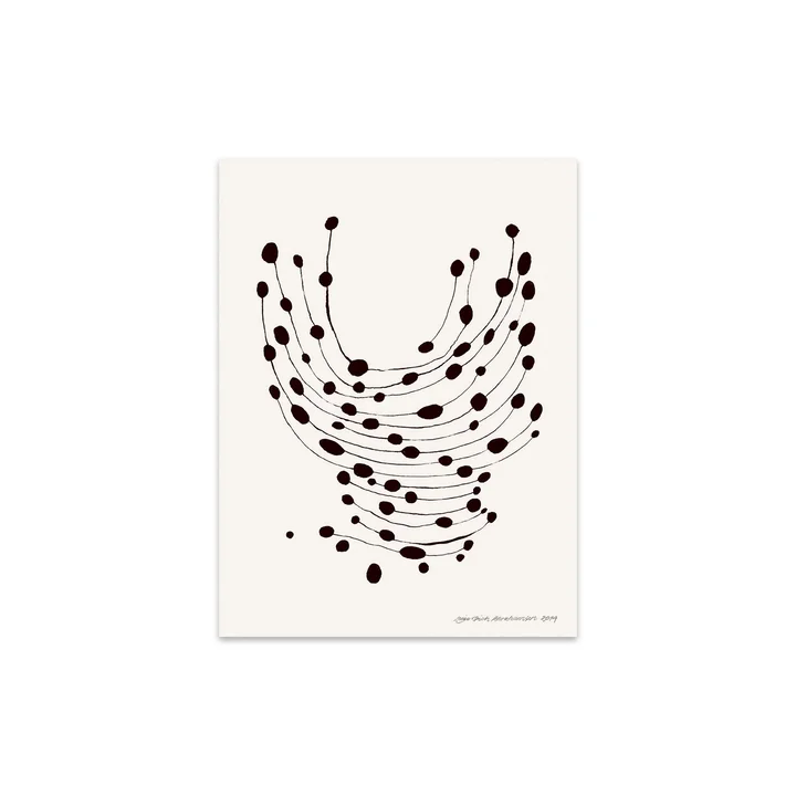 Dancing Dots von Leise Dich Abrahamsen, 30 x 40 cm von The Poster Club
