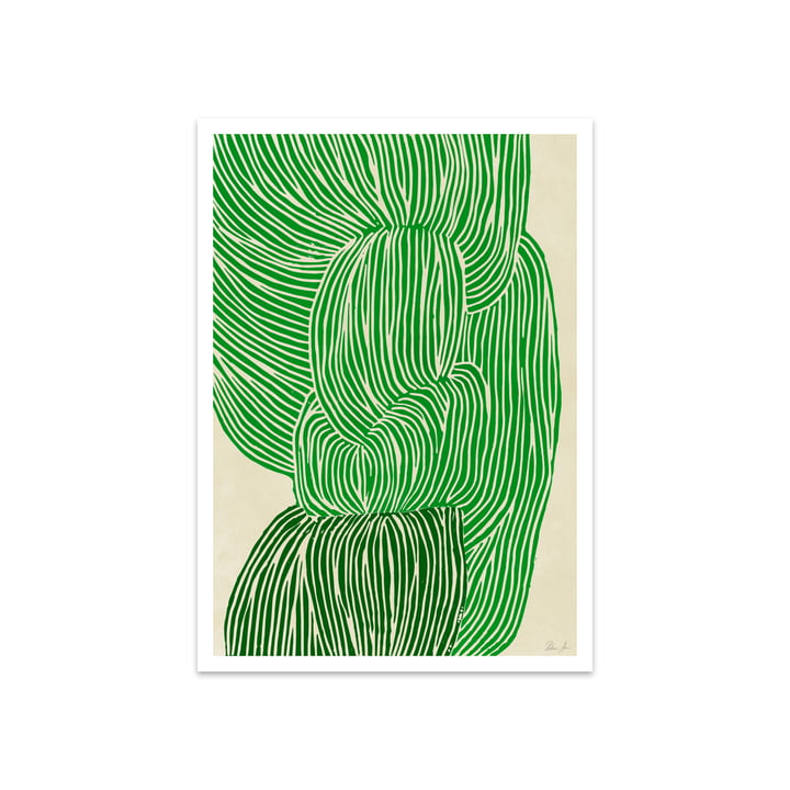 Green Ocean von Rebecca Hein, 50 x 70 cm von The Poster Club