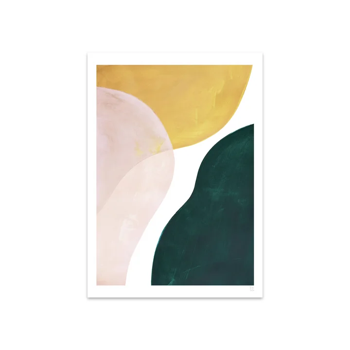 Transparent Rose von Berit Mogensen Lopez, 50 x 70 cm von The Poster Club