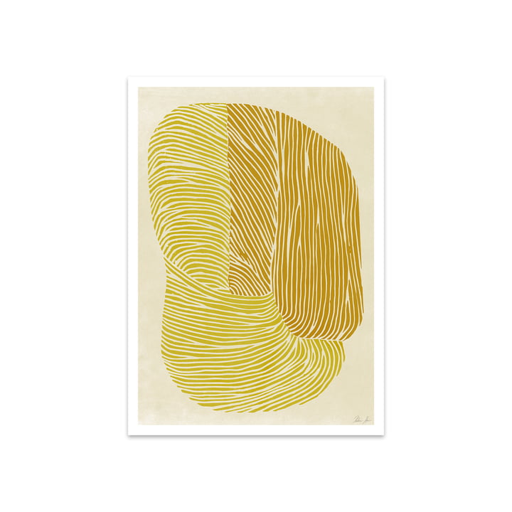 Yellow Reef von Rebecca Hein, 50 x 70 cm von The Poster Club