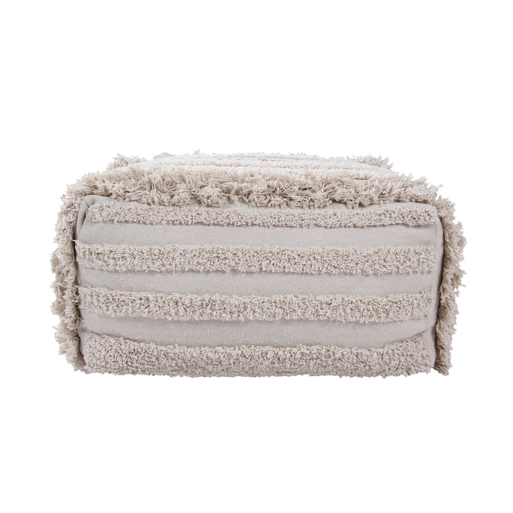 Early Hours Pouf, 54 x 54 cm, natur von Lorena Canals