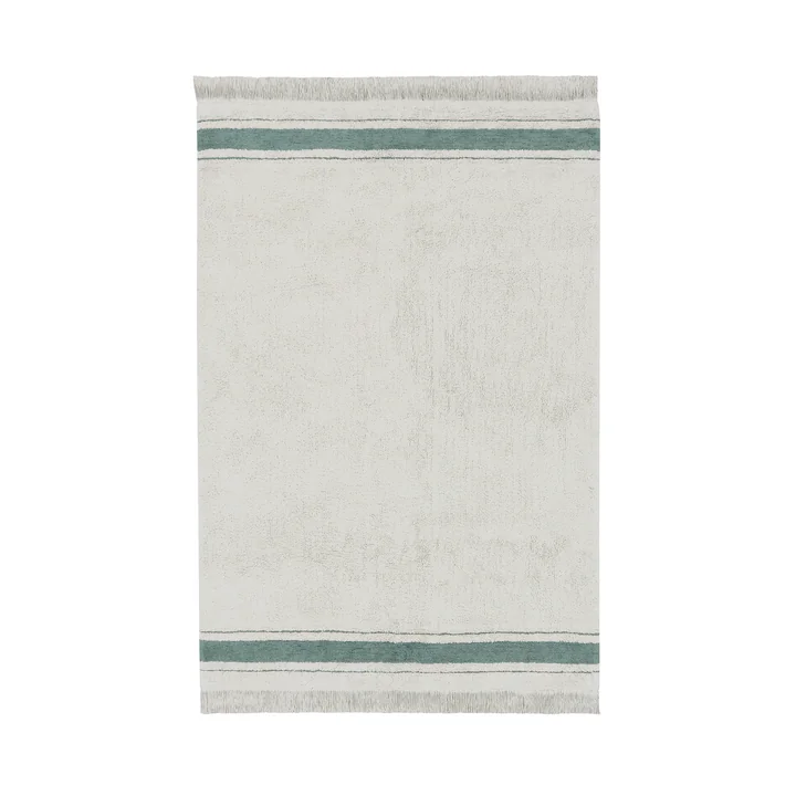 Gastro Teppich, 140 x 200 cm, vintage blau von Lorena Canals