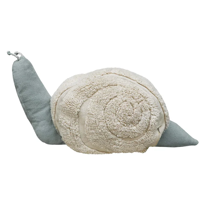 Pouf Mr. Snail, blau von Lorena Canals