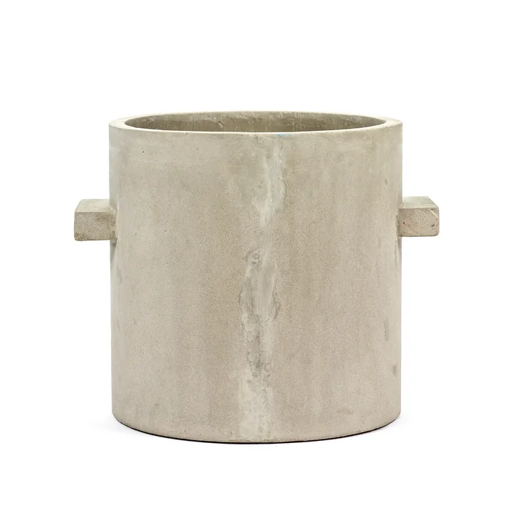 Concrete Übertopf von Serax in der Farbe grau