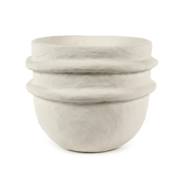 Earth Blumentopf von Serax in der Farbe beige