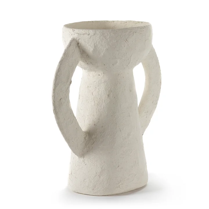 Earth Vase von Serax in der Farbe weiß