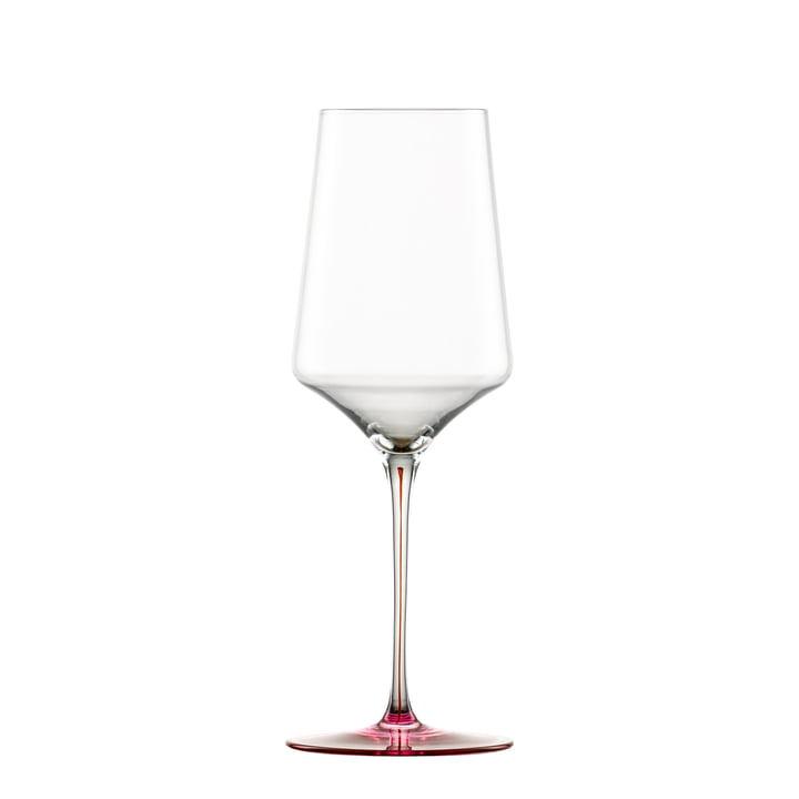 Ink Weißweinglas von Zwiesel Glas in der Farbe antikrot