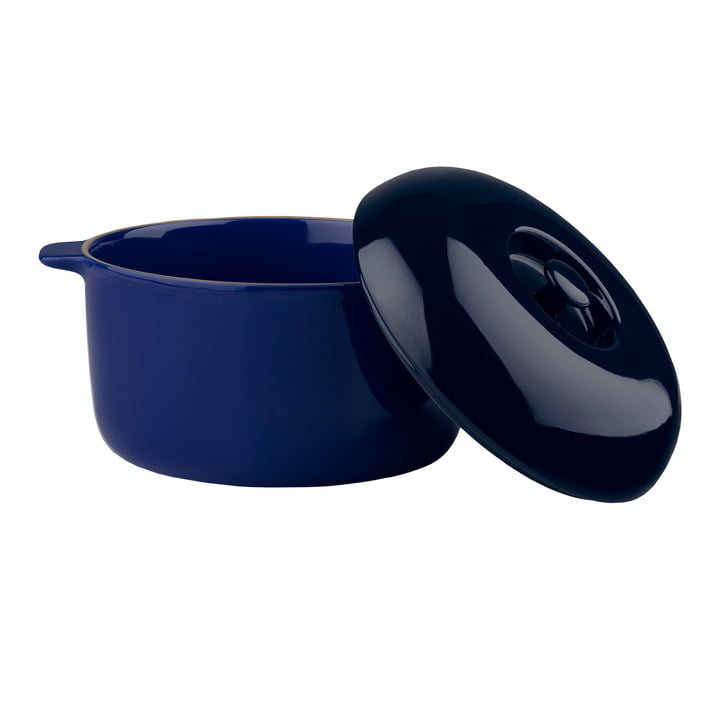 Marimekko - Alku Bräter 2 l, terra / dunkelblau 