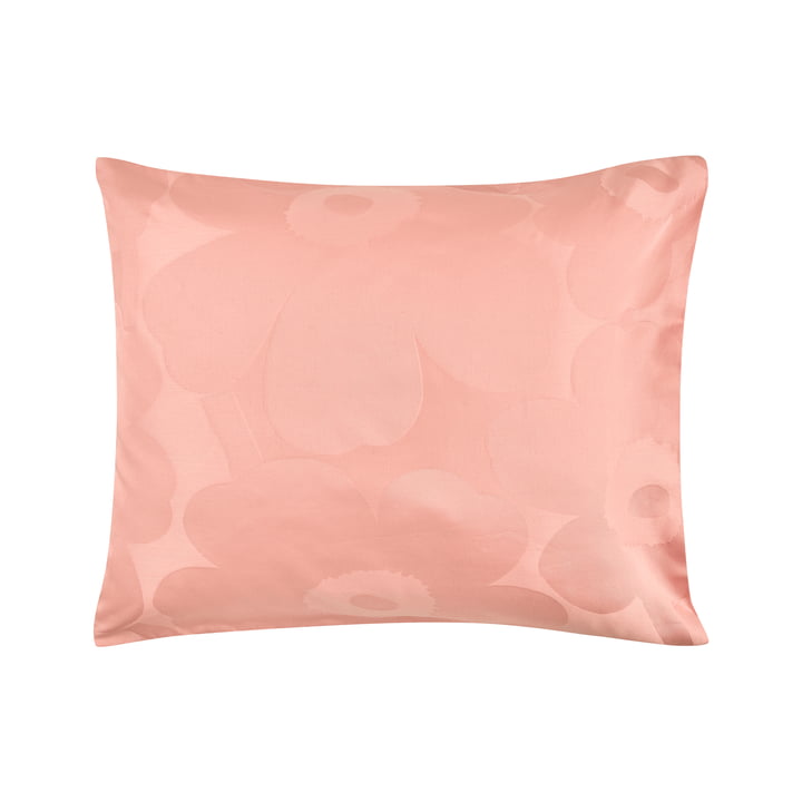 Unikko Kopfkissenbezug 60 x 63 cm, powder / pink von Marimekko
