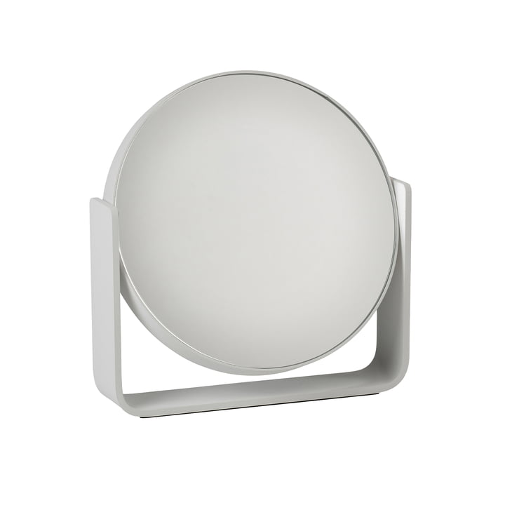 Zone Denmark - Ume Tischspiegel, 5 x Vergrößerung, soft grey