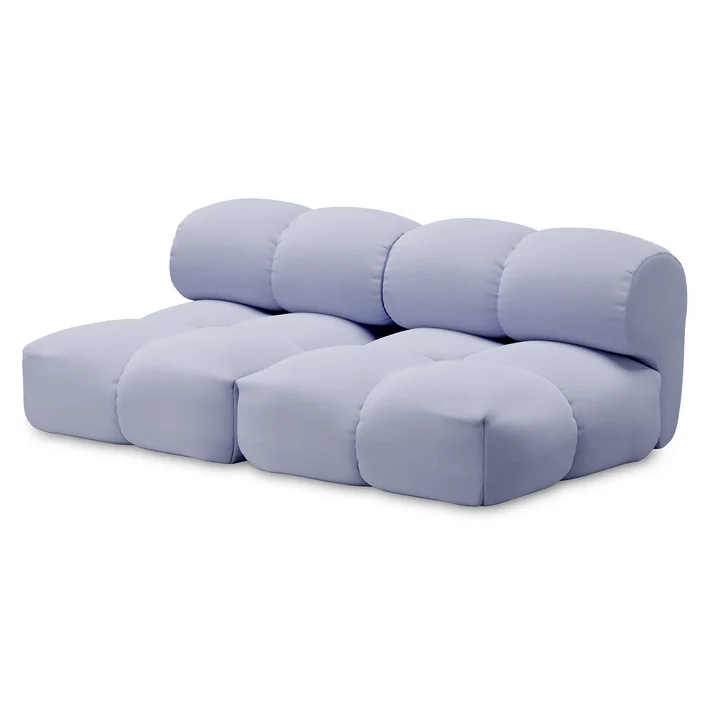 OUT Objekte unserer Tage - Sander 02 2.5-Sitzer Sofa, fliederblau (Vidar 4 0723 by Kvadrat)