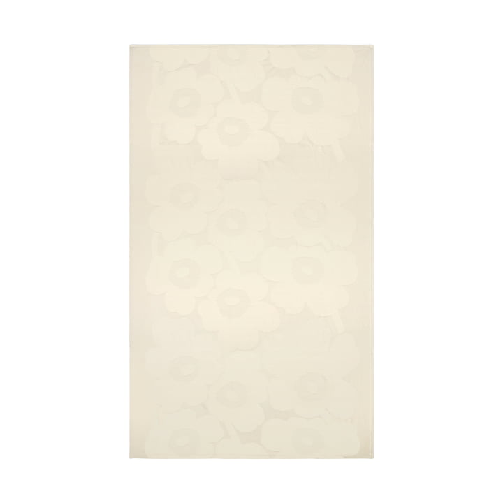 Marimekko - Unikko Tischdecke, 140 x 250 cm, weiß / off-white 