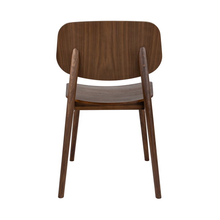 Studio Zondag - Baas Dining Chair Solid and Veneer, Nussbaum geölt