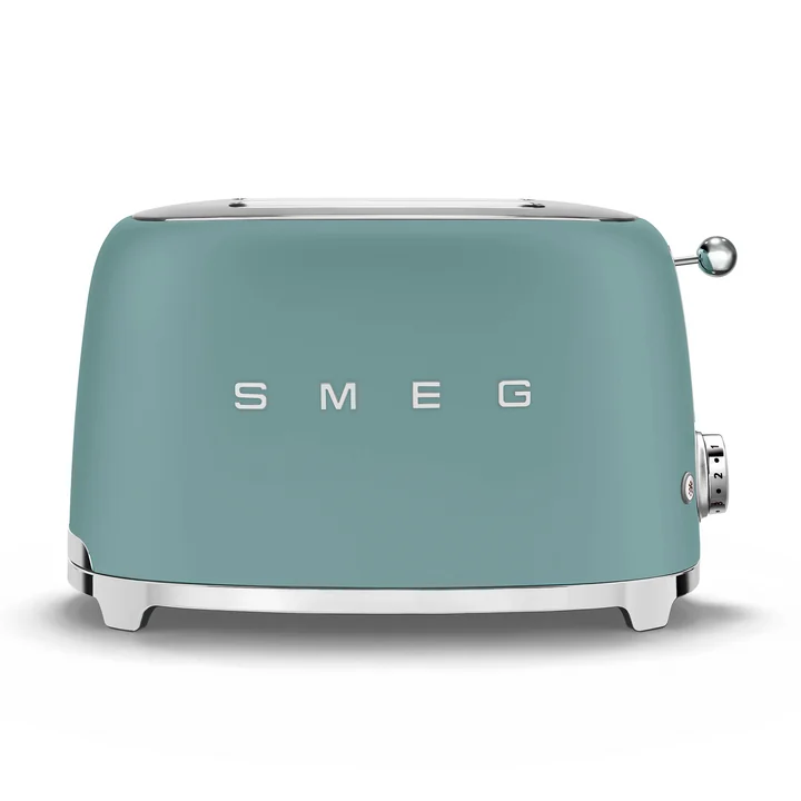 2-Scheiben Toaster TSF01, matt smaragdgrün von Smeg