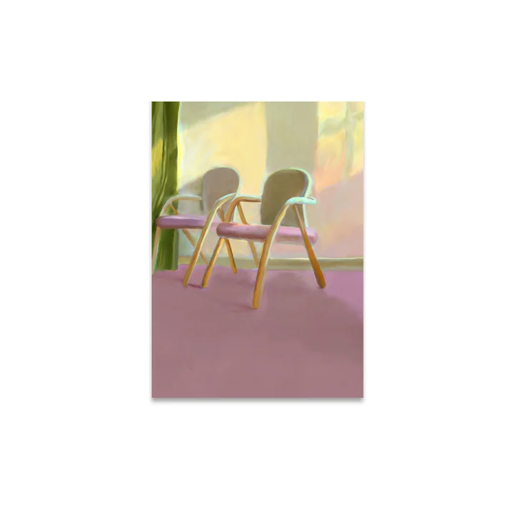 Waiting Room Poster, 30 x 40 cm von Paper Collective 