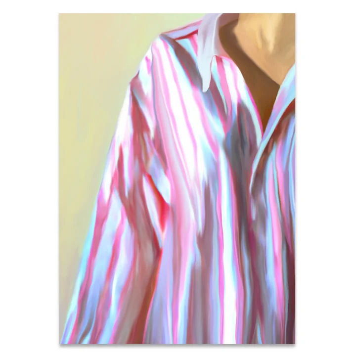 Dad Shirt Poster, 70 x 100 cm von Paper Collective
