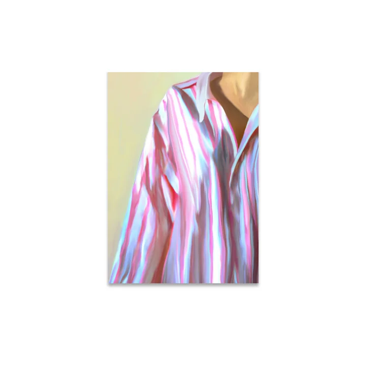 Dad Shirt Poster, 30 x 40 cm von Paper Collective