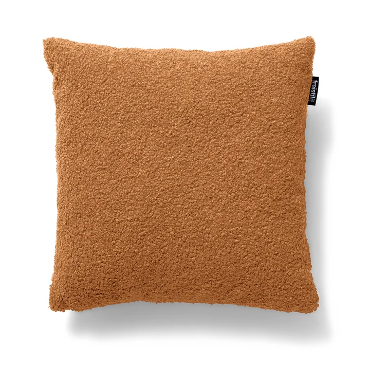 freistil - 173 Kissen (Teddy Edition), 35 x 35 cm, orangebraun (6534)