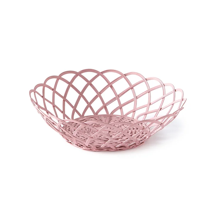 POLSPOTTEN - Bakkie Korb, lace, pink