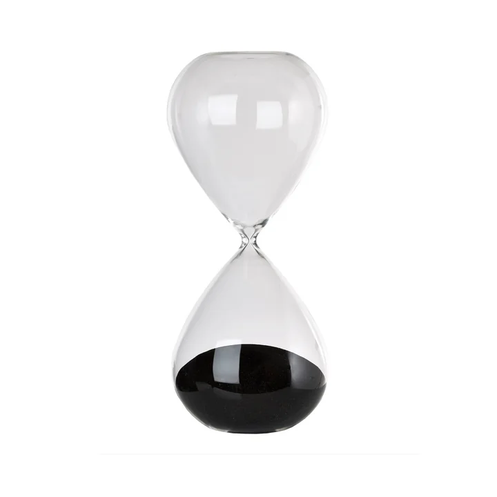 POLSPOTTEN - Ball Sanduhr L, schwarz