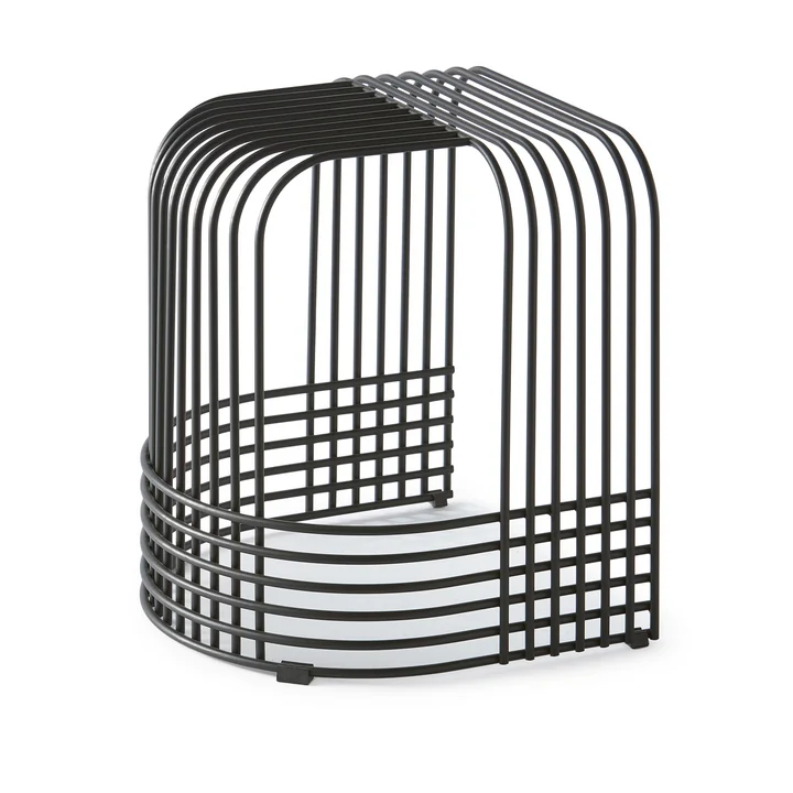 POLSPOTTEN - Drop Hocker / Beistelltisch, schwarz